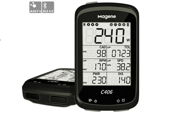Gps Magene con soporte y funda