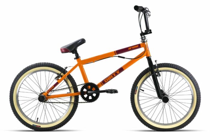 Bicicleta Dirty Wenti BMX naranja 20 "